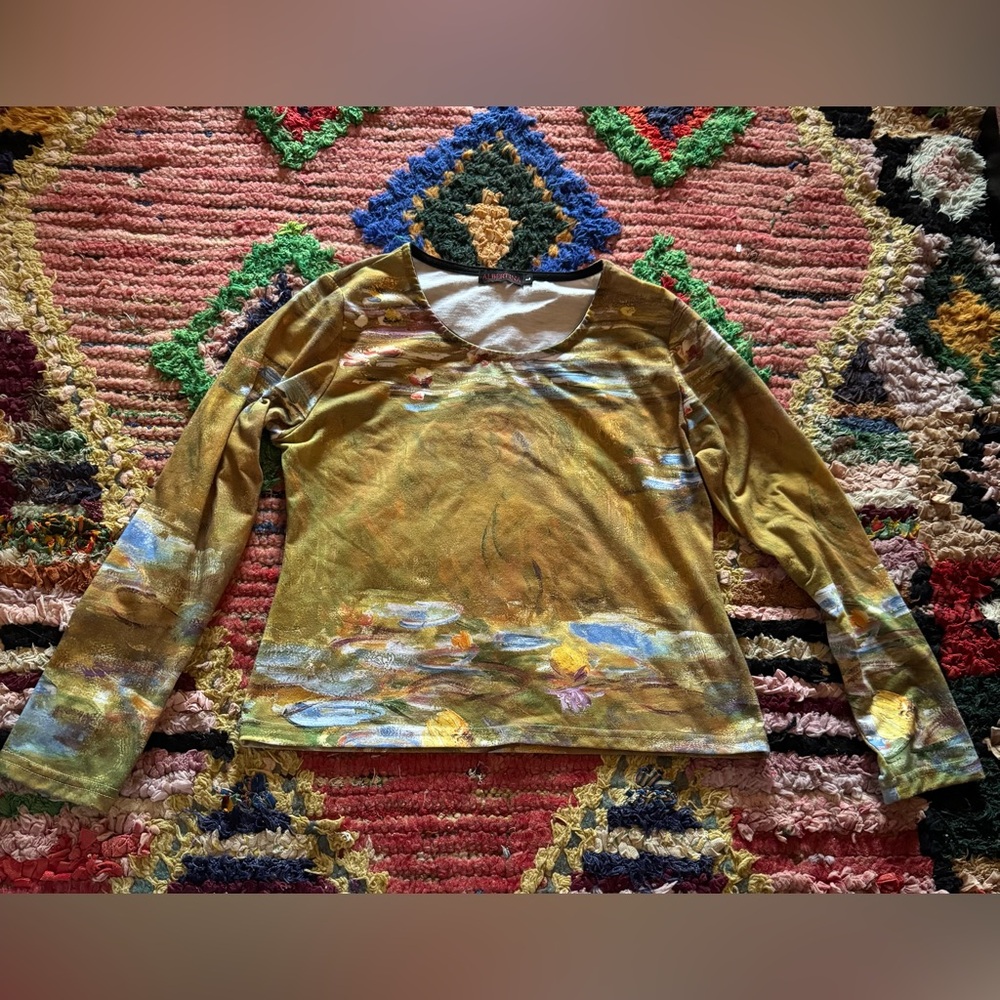 Albertina Y2K Art Design Graphic Long Sleeve